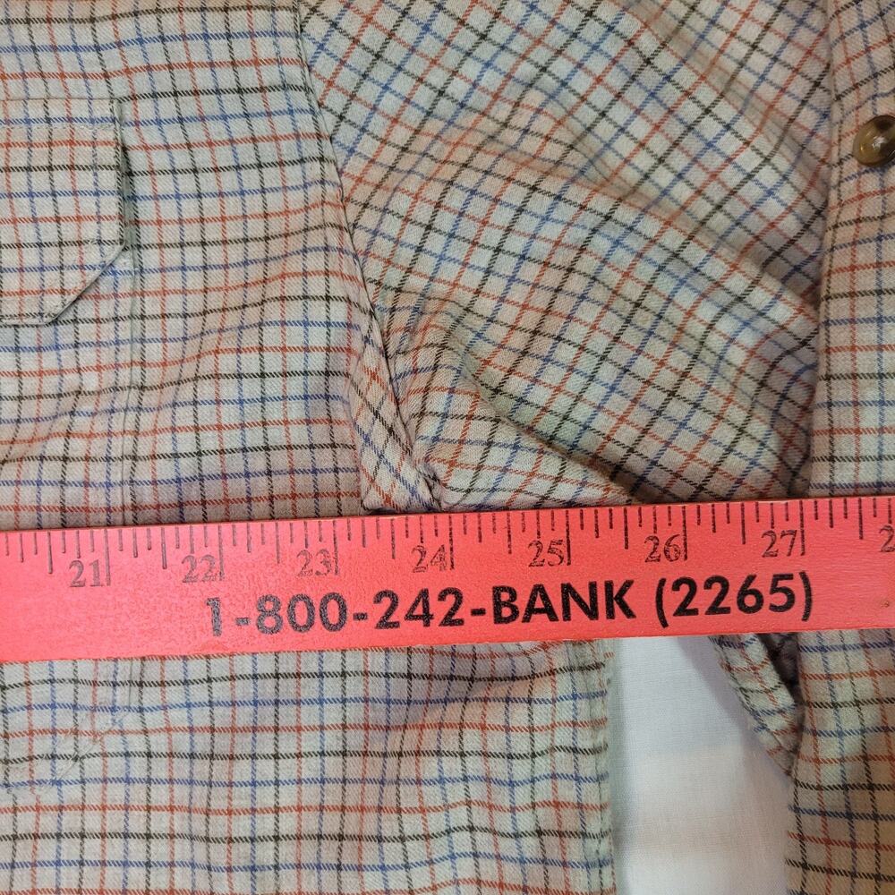 Fjall Raven Mens Plaid Button Down Shirt 2XL XX Large Forest Flannel - Picture 11 of 16
